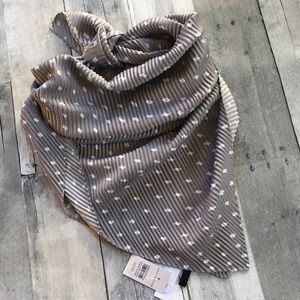 Ann Taylor pleated scarf